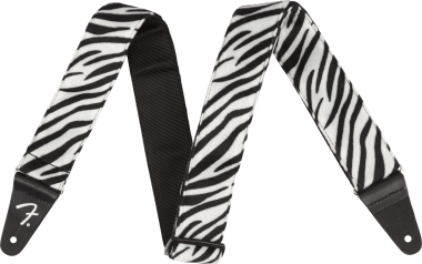 Fender popruh, divoký zvířecí vzor, Zebra, 2