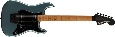 Squier Contemporary Stratocaster HH RMN Gunmetal Metallic elektromos gitár