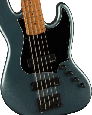 Squier Contemporary Active Jazz Bass® HH V, Gunmetal Met basszusgitár