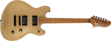 Squier Contemporary Active Starcaster, Shoreline Gold, elektrická kytara