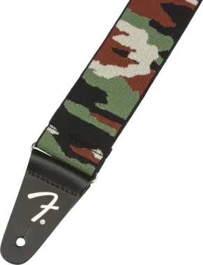 Fender WeighLess™ Camo heveder, Woodland, 2\