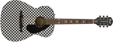 Fender Tim Armstrong Hellcat, Walnut Fingerboard, Checkerboard elektro-akusztikus gitár