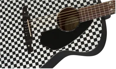 Fender Tim Armstrong Hellcat, Walnut Fingerboard, Checkerboard elektro-akusztikus gitár