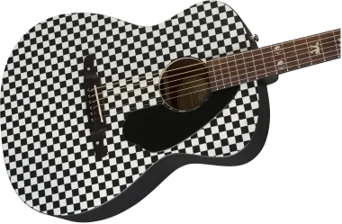 Fender Tim Armstrong Hellcat, Walnut Fingerboard, Checkerboard elektro-akusztikus gitár
