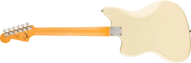Squier J Mascis Jazzmaster, Gold Anodized Pickguard, Vintage White elektromos gitár