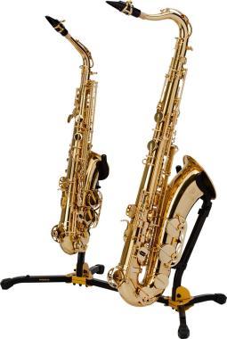 Hercules Dvojitý stojan pro alt a tenor saxofon