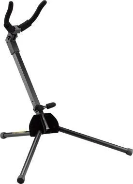 Hercules DS431B Fúvós hangszerállvány alt szaxofon részére, TraveLite, magasság: 290 mm, súly: 0,37 kg