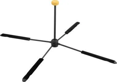 Hercules DS460B Fúvós hangszerállvány fuvola részére, TraveLite 148 mm magas, súly: 0,1 kg