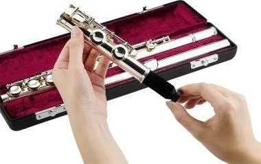 Hercules DS460B Fúvós hangszerállvány fuvola részére, TraveLite 148 mm magas, súly: 0,1 kg