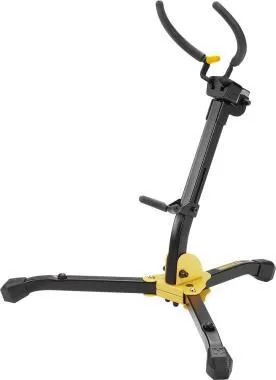 Hercules DS630BB Szaxofon állvány, automata grip zárral ellátva kicsi+ tok