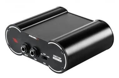 PROEL DIRECT100P DI-Box passzív mono, fekete, fém