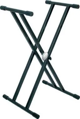 PROEL EL250 Keyboard állvány X dupla, antracit szürke, m:560-970mm, sz:400mm max: 50kg