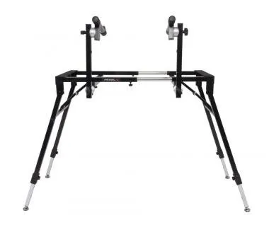 PROEL EL260 Keyboard állvány kétszintes 76-88 billentyűs hangszerekhez fekete, max: 120 kg