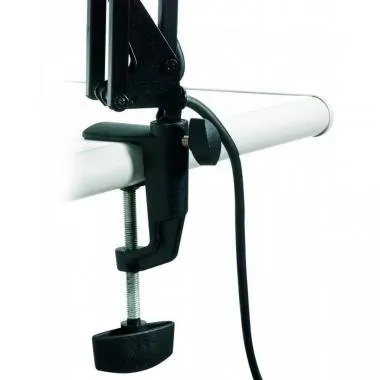 PROEL DST260 Asztali lengőkaros mikrofonállvány (rádió-stúdió), fekete m: 360 mm, gém: 300 mm
