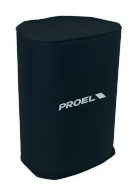 PROEL COVERFL8 Tok FLASH 8 hangfalhoz, bélelt nylon, fekete, logó