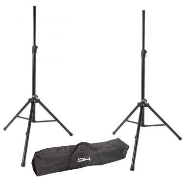 DH stojan na reproduktory, pneumatiký, černý, 1390-2000 mm, max. 50 kg