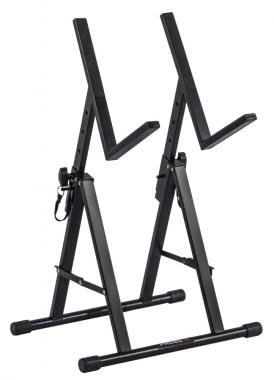 PROEL Stojan na monitor s EASY LOCK mechanikou, černý, max. zatížení 40 kg