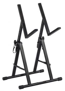 PROEL EL680 Erősítő-Monitor-Hangfal állvány EASY LOCK mechanika, fekete, terhelés max: 40 kg