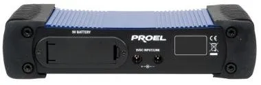 PROEL DB2A DI-Box aktív dual, kék-fekete, fém, rackesíthető, sztereó üzemmód, fantom/adapter