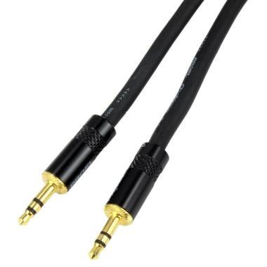 Proel IM kabel, 3 m černý, 2x 3,5 mm stereo jack konektor