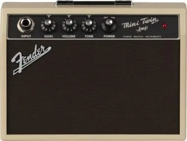 Fender Mini \'65 Twin-Amp Blonde gitárerősítő