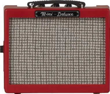 Fender Mini Deluxe Amp Red gitárerősítő