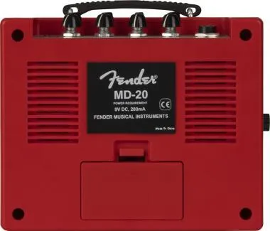 Fender Mini Deluxe Amp Red gitárerősítő