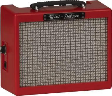 Fender Mini Deluxe Amp Red gitárerősítő