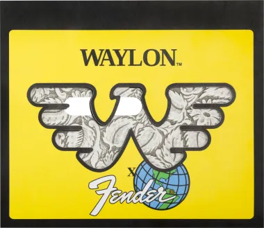 Fender Waylon Jennings Leather Telecaster koptató, White