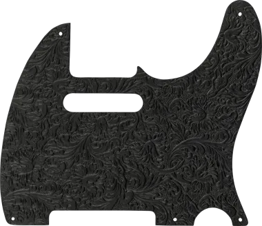 Fender Waylon Jennings Leather Telecaster koptató, Black