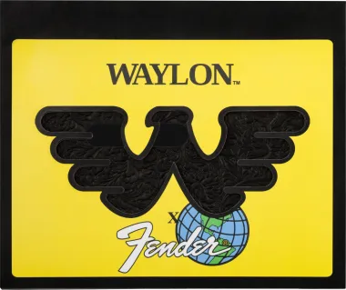 Fender Waylon Jennings Leather Telecaster koptató, Black