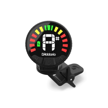 D'Addario PW-CT-26 Nexxus 360 újratölthető csíptetős hangoló