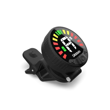 D'Addario PW-CT-26 Nexxus 360 újratölthető csíptetős hangoló