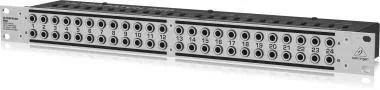 Behringer PX3000 patchbay, többfunkciós, 48 pontos, 3 üzemmódú, szimmetrikus