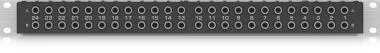 Behringer PX3000 patchbay, többfunkciós, 48 pontos, 3 üzemmódú, szimmetrikus