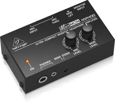 Behringer MA400 fejhallgató erősítő, monitor, ultra-kompakt