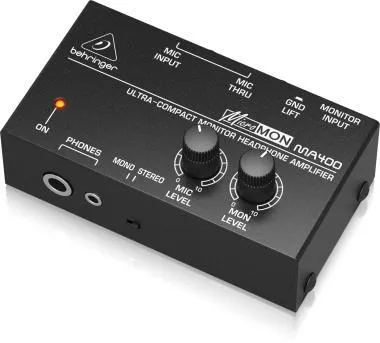 Behringer MA400 fejhallgató erősítő, monitor, ultra-kompakt