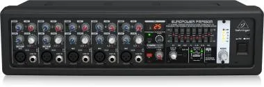 Behringer PMP550M keverő, 500W, 5 csatornás Klark Teknik Multi-FX processzor, FBQ