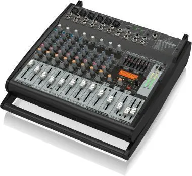 Behringer PMP500 keverő, 500W, 12 csatornás Klark Teknik Multi-FX processzor, kompresszor, FBQ