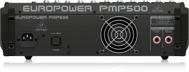 Behringer PMP500 keverő, 500W, 12 csatornás Klark Teknik Multi-FX processzor, kompresszor, FBQ