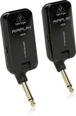 Behringer AIRPLAY GUITAR AG10 vezeték nélküli mikrofon rendszer, gitár adó, 2,4 GHz, akkumulátor