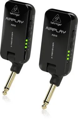 Behringer AIRPLAY GUITAR AG10 vezeték nélküli mikrofon rendszer, gitár adó, 2,4 GHz, akkumulátor