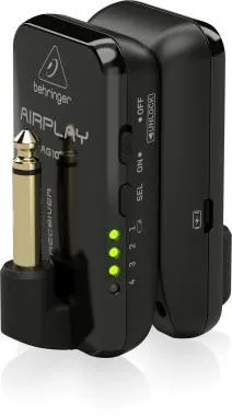 Behringer AIRPLAY GUITAR AG10 vezeték nélküli mikrofon rendszer, gitár adó, 2,4 GHz, akkumulátor