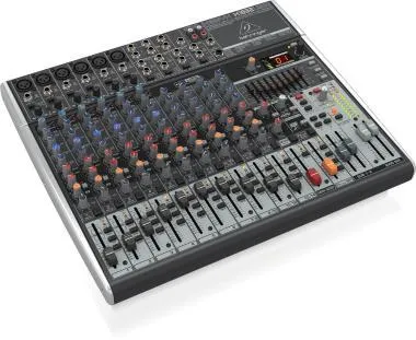 Behringer X1832USB keverő, analóg, 18 bemenet, 3/2-bus, mikrofon-előerősítő, kompresszor, EQ, USB