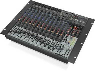 Behringer X2222USB keverő, analóg, 22 bemenet, 2/2-bus, mikrofon-előerősítő, kompresszor, EQ, USB