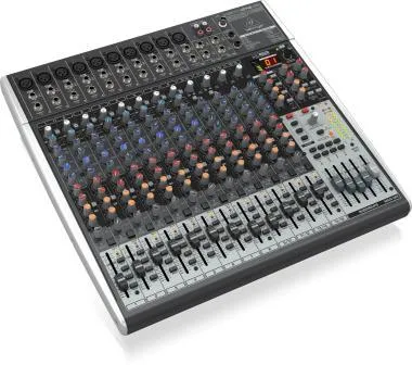 Behringer X2442USB keverő, analóg, 24 bemenet, 4/2-bus, mikrofon-előerősítő, kompresszor, EQ, USB