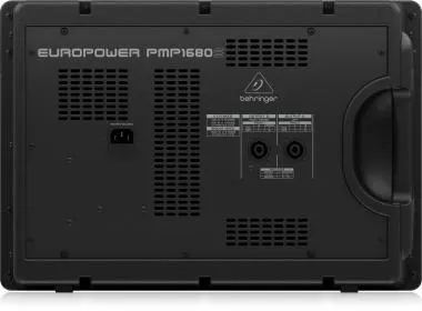 Behringer PMP1680S keverő, 1600W-os, 10 csatorna, Multi-FX processzor, FBQ visszacsatolás-érzékelő rendszer