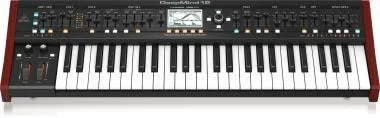 Behringer DEEPMIND 12 szintetizátor, analóg, polifonikus, 12-hang, FX, OSC, LFO, ADSR, 32-step sequencer, WiFi