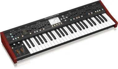 Behringer DEEPMIND 12 szintetizátor, analóg, polifonikus, 12-hang, FX, OSC, LFO, ADSR, 32-step sequencer, WiFi