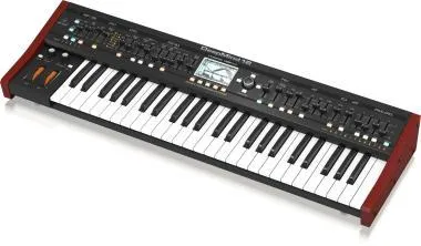 Behringer DEEPMIND 12 szintetizátor, analóg, polifonikus, 12-hang, FX, OSC, LFO, ADSR, 32-step sequencer, WiFi